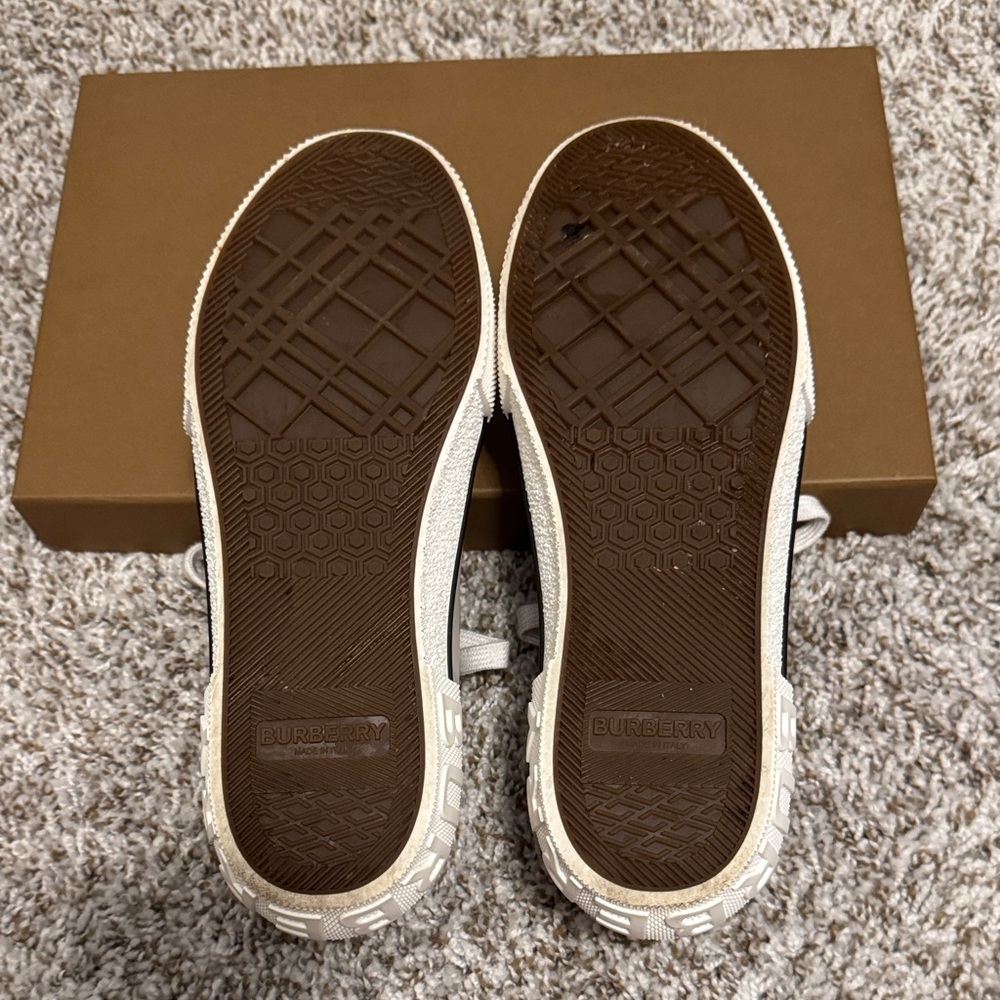 Burberry Multicolor Canvas Sneakers - Picture 4 of 4